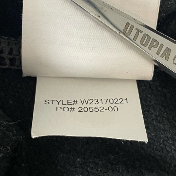 PRANA PARADISO CARDIGAN OPEN FRONT SWEATER HEATHER GRAY AND BLACK SMALL - Picture 8 of 8